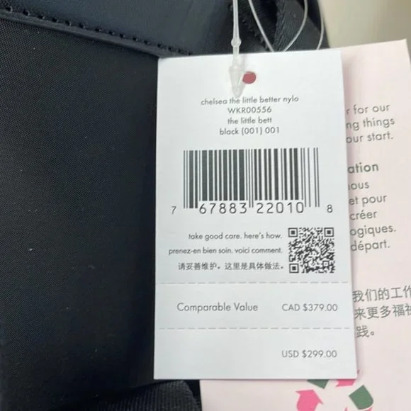 Kate Spade Chelsea Medium Backpack Black - Picture 11 of 16